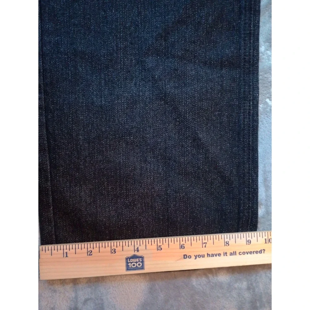 Blac‎ Lacquer Jeans Mens Sz 36 x 28 Black Raw Denim Hip Hop Streetwear Straight